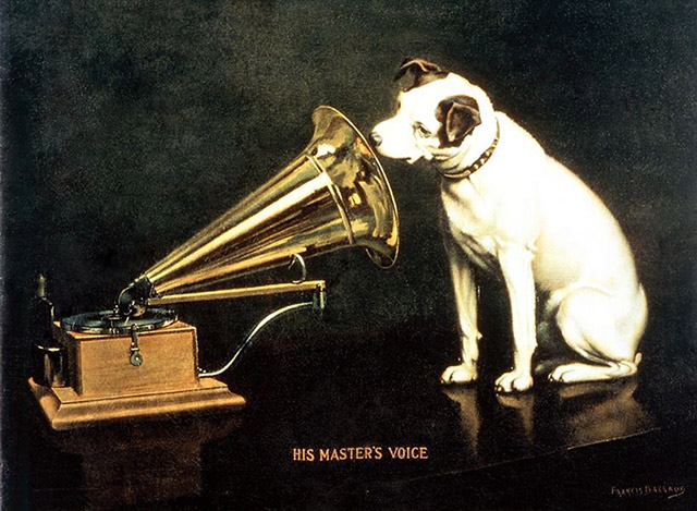 his master's voice