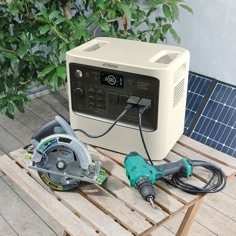 ポータブル電源 ハイパフォーマンスモデル 1,536Wh BN-RF1500 | JVC