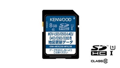 彩速ナビ用（MDV-L503/L403ほか） 2023年 地図更新ソフト KNA-MD823B 