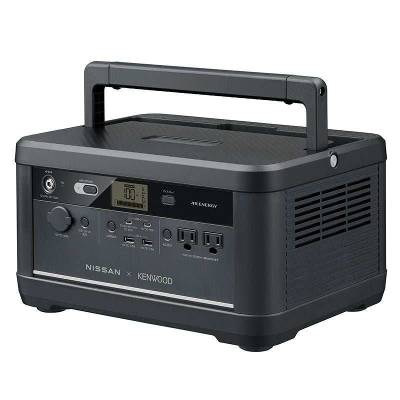 リユースバッテリー内蔵ポータブル電源 600Wh IPB01G | JVCケンウッド