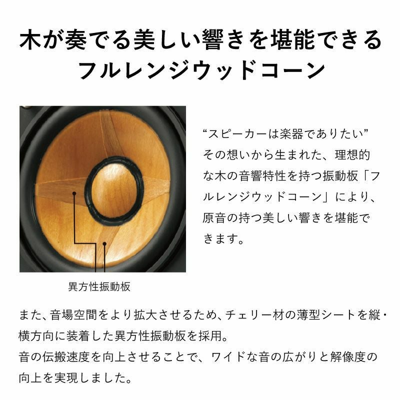 特別限定商品】ウッドコーンシステムコンポ＆スピーカースタンド