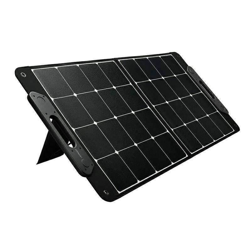 ポータブル電源【半年延長保証対象】（375Wh）と ソーラーパネル