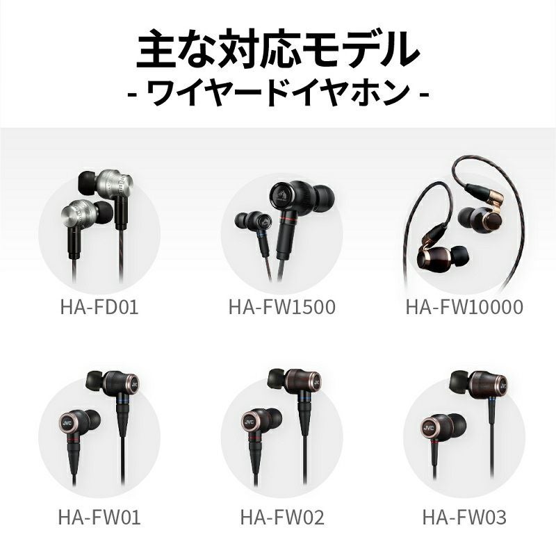 イヤーピース スパイラルドットPro EP-FX12 | JVCケンウッドストア