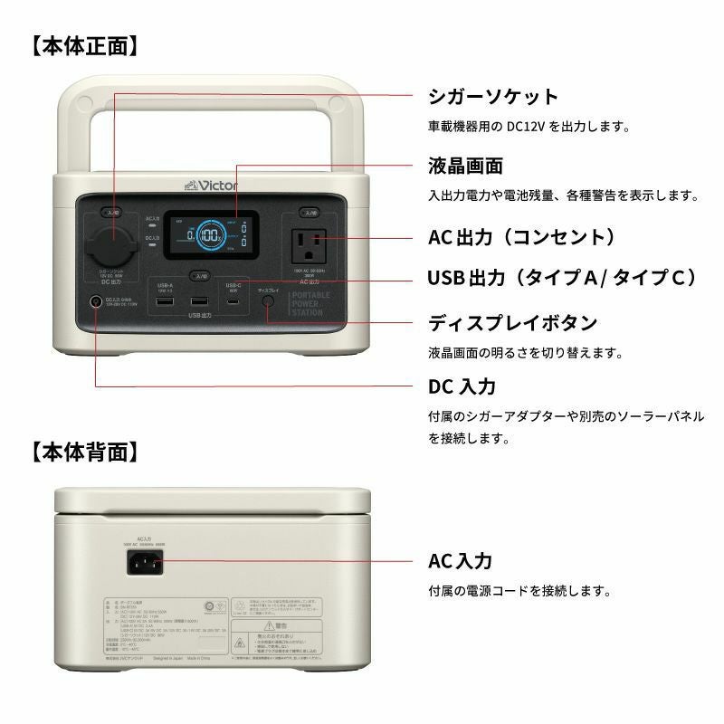 横浜市消防局コラボ】ポータブル電源 コンパクトモデル 256Wh BN-RF250