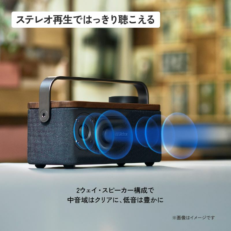 Victor ワイヤレススピーカー みみ楽 ポータブルワイヤレススピーカー（みみ楽） SP-WS10BT | JVCケンウッド