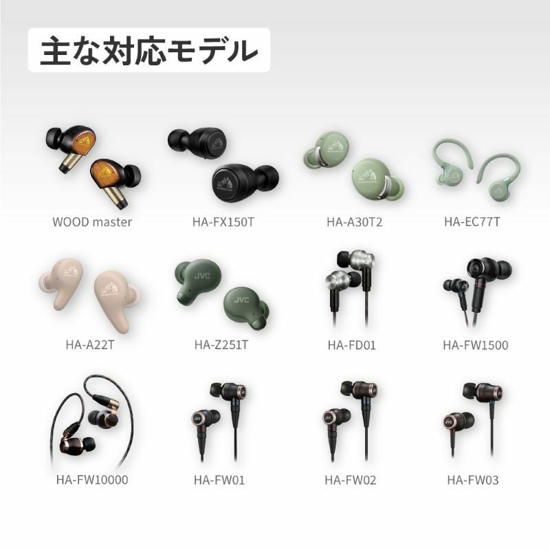 イヤーピース スパイラルドットPro SF EP-FX13 | JVCケンウッドストア