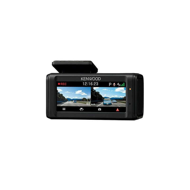 前後撮影対応 2カメラドライブレコーダー DRV-R40W 製品3年保証 高画質