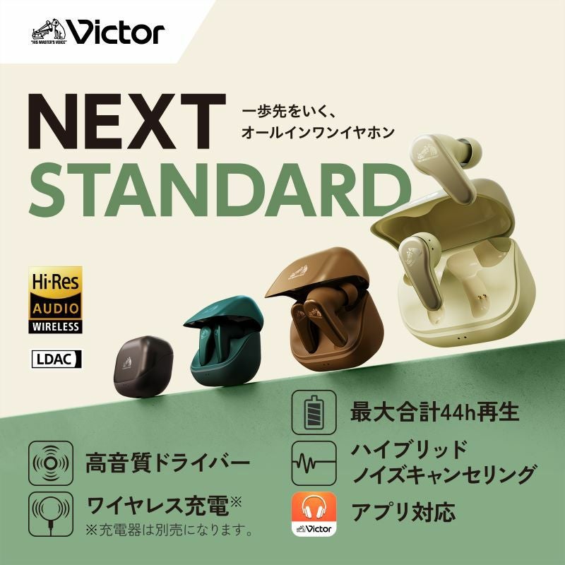 ワイヤレスイヤホン HA-A110T | JVCケンウッドストア