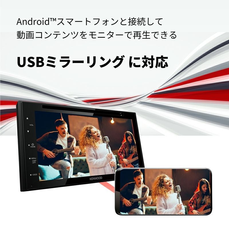 アウトレット】DVD/CD/USB/iPod/Bluetoothレシーバー 2DIN DDX5020S